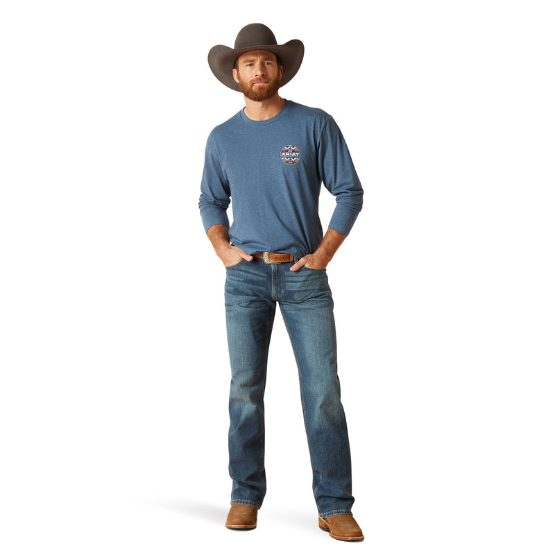 Load image into Gallery viewer, 10047880 - Ariat Men&#39;s Western Geo Fill T-Shirt
