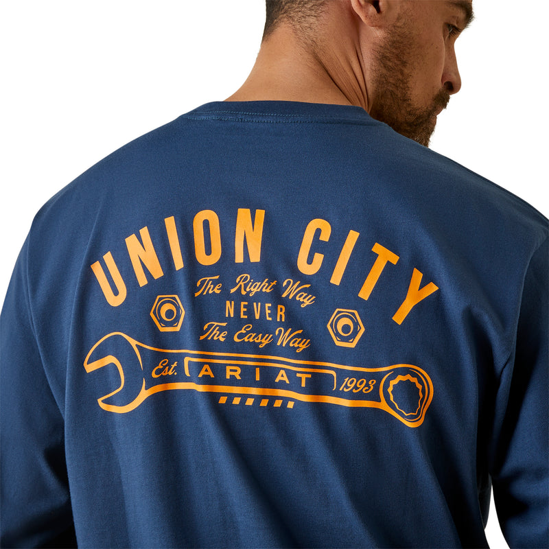 Load image into Gallery viewer, 10046343- Ariat Rebar Cotton Strong Union City T-Shirt
