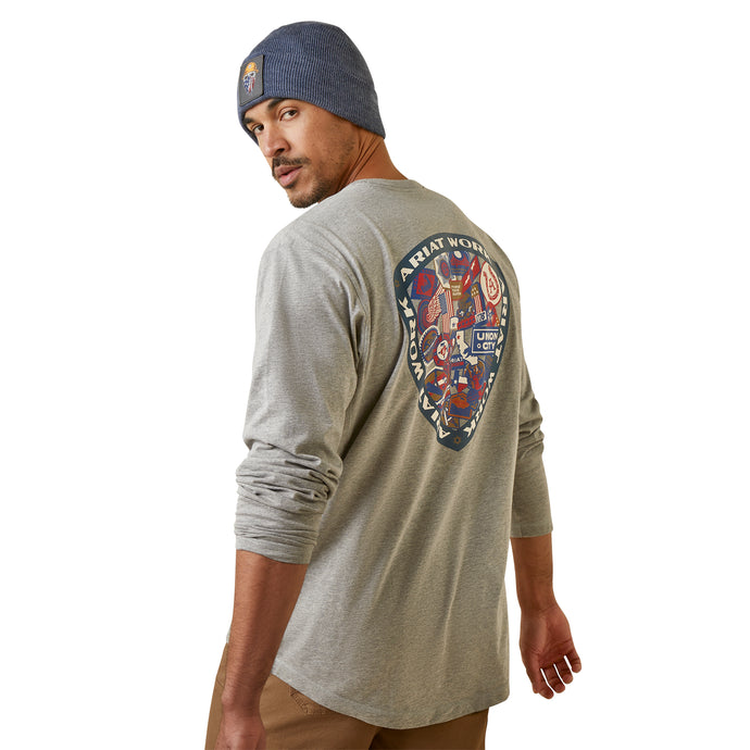 10046351 - Ariat Rebar Workman Patches T-Shirt