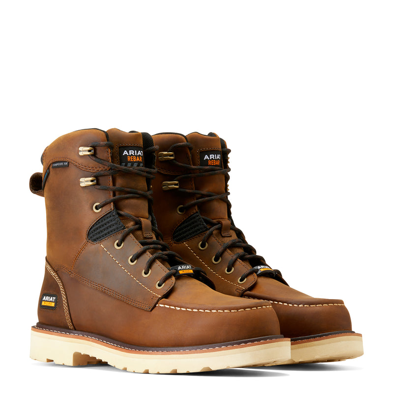 Load image into Gallery viewer, 10047028 - Ariat Rebar Lift 8&quot; Comp Toe Waterproof Work Boot
