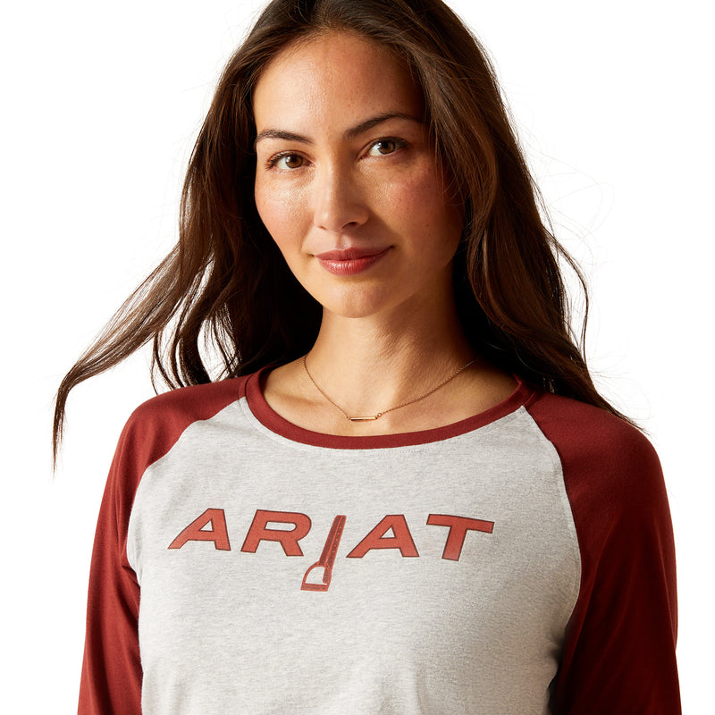 Load image into Gallery viewer, 10046499 - Ariat Women&#39;s Stirrup Leather I T-Shirt
