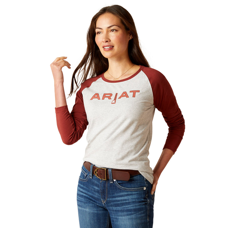 Load image into Gallery viewer, 10046499 - Ariat Women&#39;s Stirrup Leather I T-Shirt
