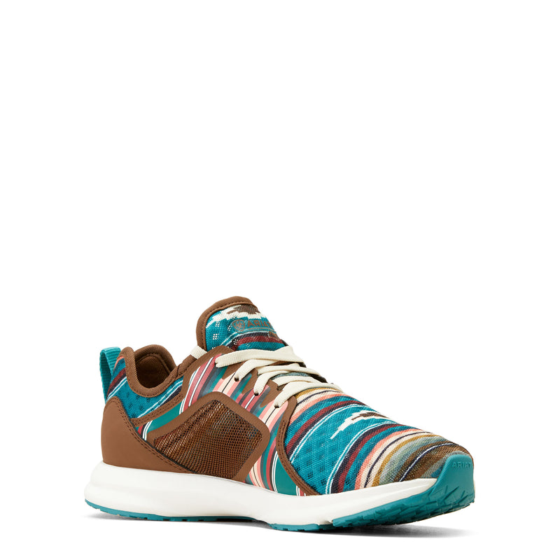 Load image into Gallery viewer, 10046874 - Ariat Women's Fuse Pastel Turquoise/Stripe Shoe
