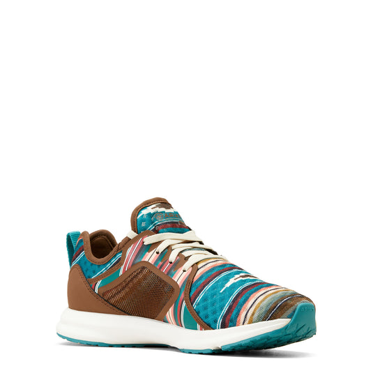 10046874 - Ariat Women's Fuse Pastel Turquoise/Stripe Shoe