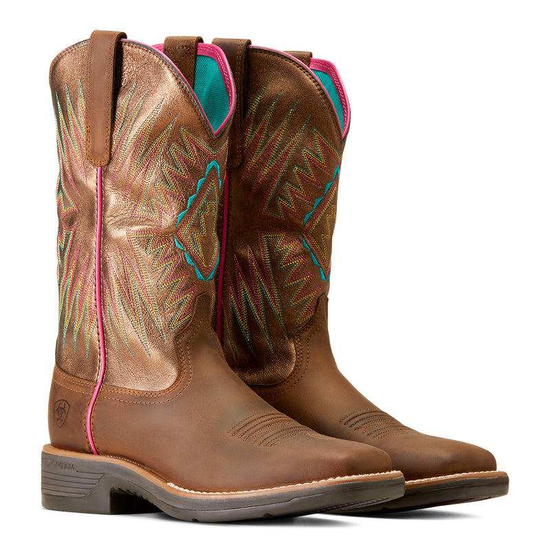 Load image into Gallery viewer, 10047059 - Ariat Women's Ridgeback Wide Square Toe Western Boot
