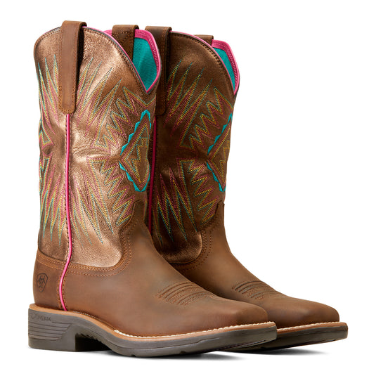 10047059 - Ariat Women's Ridgeback Wide Square Toe Western Boot