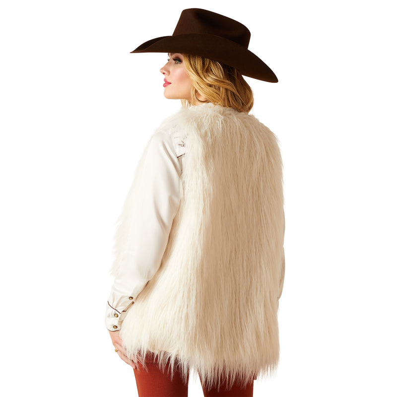 Load image into Gallery viewer, 10047252 - Ariat Women's Fae Faux Fur Vest
