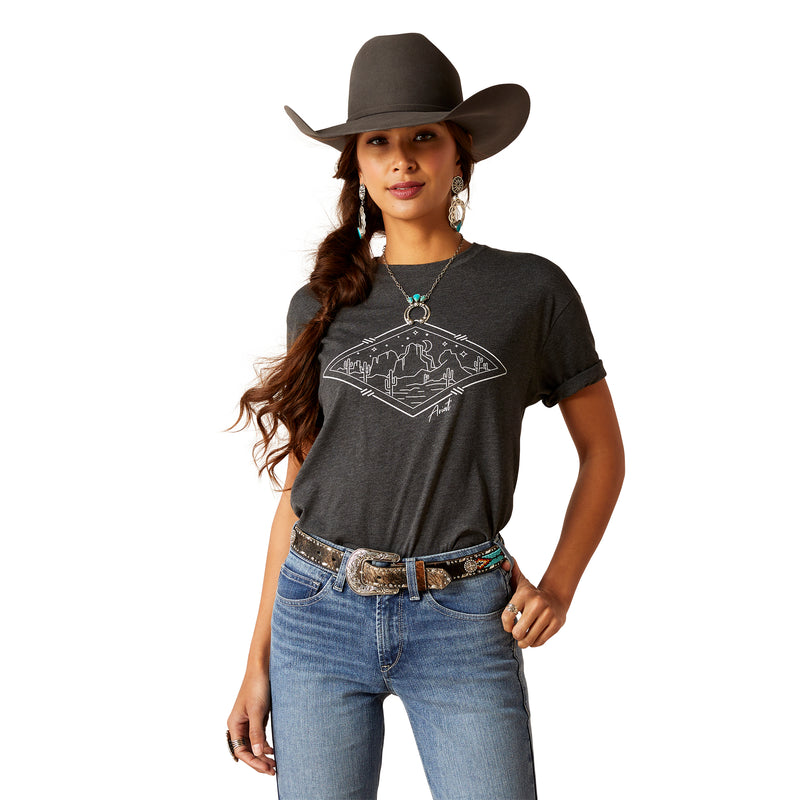 Load image into Gallery viewer, 10047639 - Ariat Women&#39;s Desert Diamond T-Shirt
