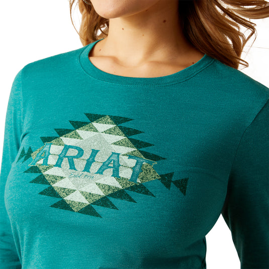 10047917 - Ariat Women's Southwest Logo T-Shirt