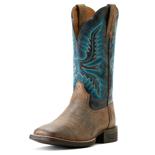 10053578 - Ariat Men's Brush Creek Wide Square Toe Cowboy Boot