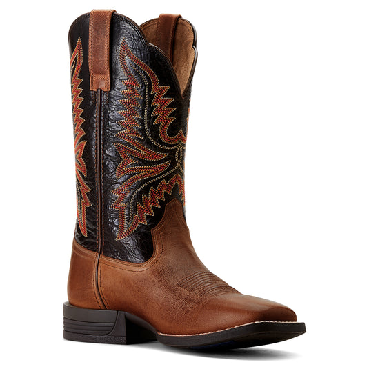10053579 - Ariat Men's Brush Creek Wide Square Toe Cowboy Boot