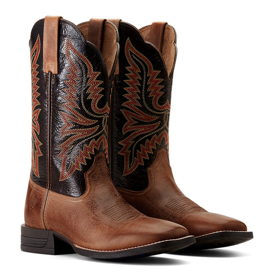 10053579 - Ariat Men's Brush Creek Wide Square Toe Cowboy Boot
