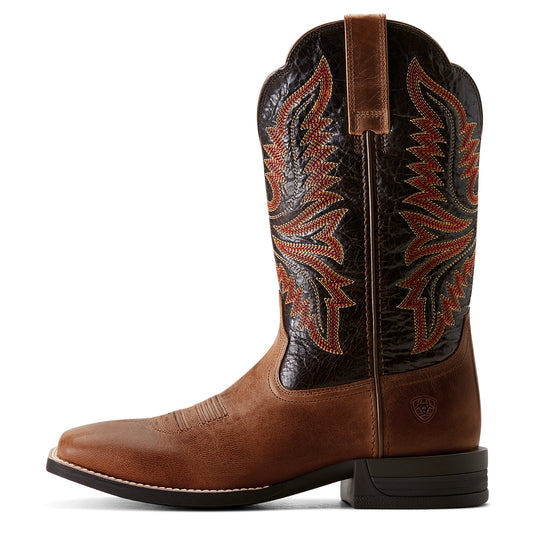 10053579 - Ariat Men's Brush Creek Wide Square Toe Cowboy Boot