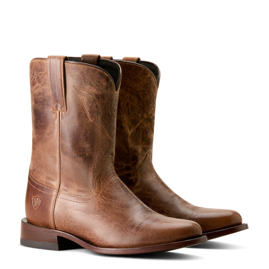 10053627 - Ariat Men's Downtown Roper Toe Western Boot