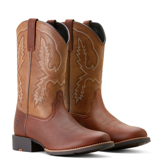 10053658 - Ariat Men's Sport Stratten W Toe Cowboy Boot
