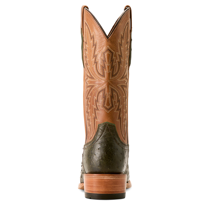 Load image into Gallery viewer, 10053827 - Ariat Men's Futurity Relentless Buckles Full Quill Ostrich Cowboy Boot
