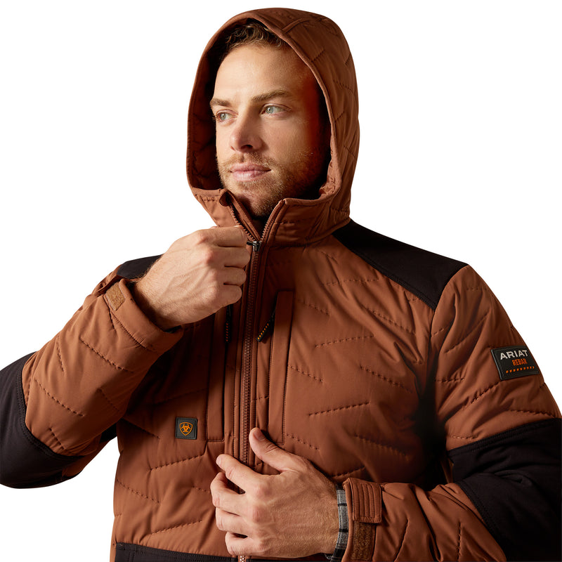 Load image into Gallery viewer, 10052424 - Ariat Men&#39;s Rebar Winter Cloud 9 Water Resistant Insulated Jacket
