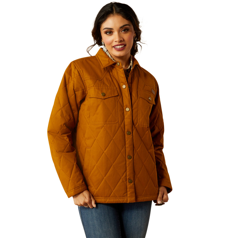 Load image into Gallery viewer, 10052400 - Ariat Women's Grizzly Quilted Barn Jacket
