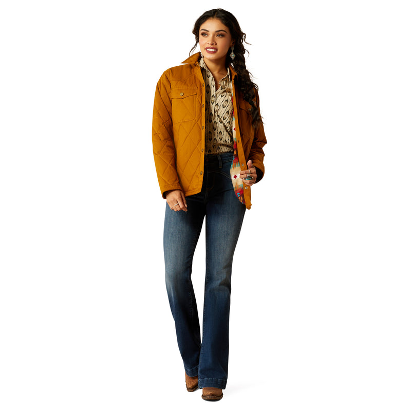 Load image into Gallery viewer, 10052400 - Ariat Women's Grizzly Quilted Barn Jacket
