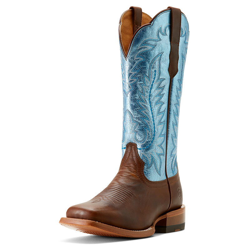 Load image into Gallery viewer, 10053642 - Ariat Women's Frontier Tilly Wide Square Toe Western Boot
