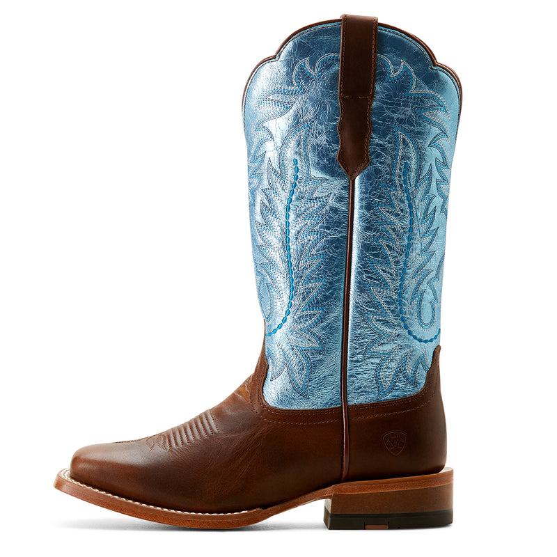 Load image into Gallery viewer, 10053642 - Ariat Women's Frontier Tilly Wide Square Toe Western Boot

