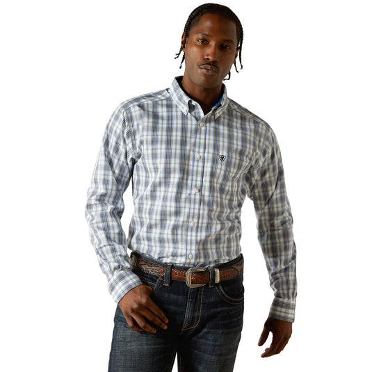 10062235 - Ariat Men's Wrinkle Free Cody Fitted Shirt