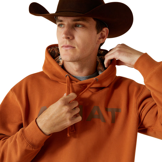 10062493 - Ariat Men's Stitch Shield Logo Hoodie