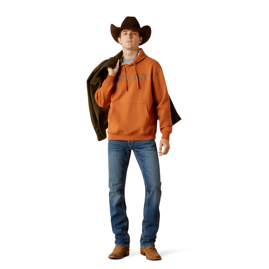 10062493 - Ariat Men's Stitch Shield Logo Hoodie