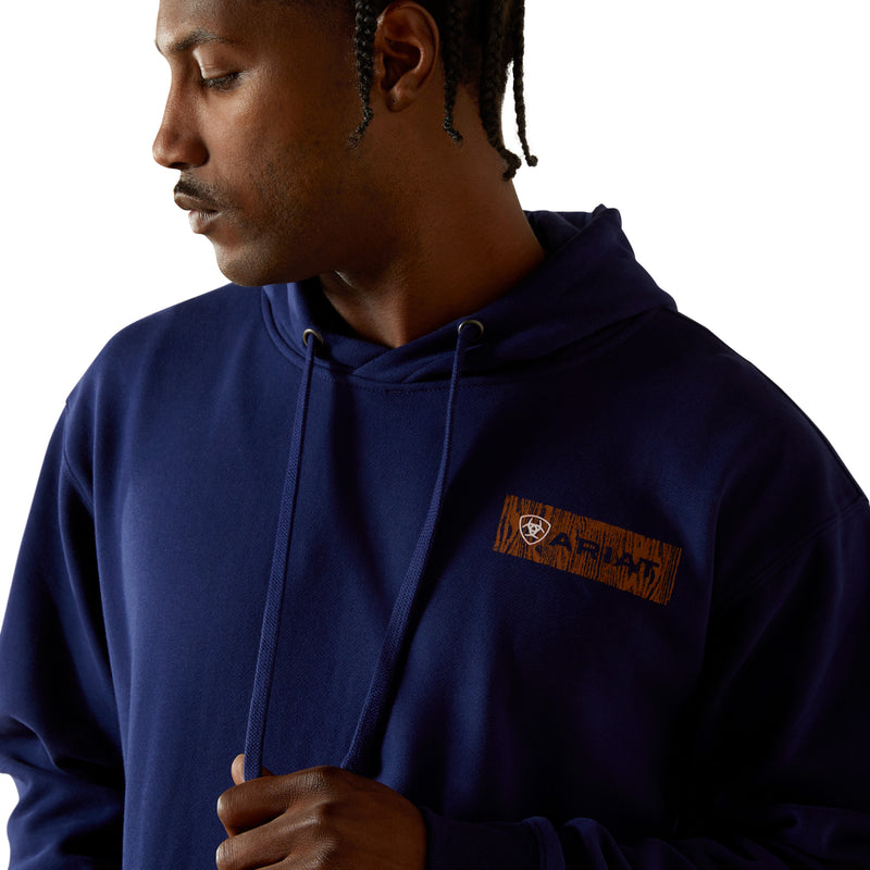 Load image into Gallery viewer, 10062497 - Ariat Men's Woodshop Stack Hoodie
