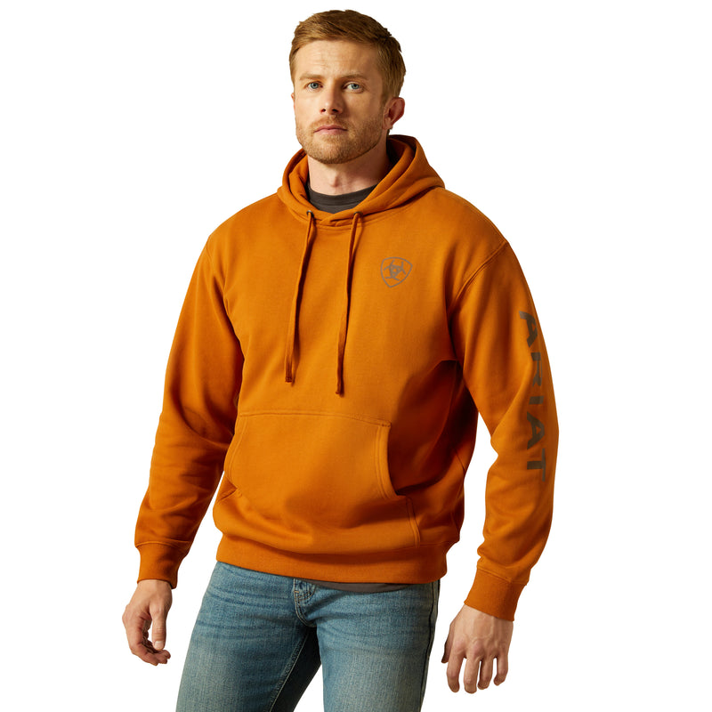 Load image into Gallery viewer, 10062669 - Ariat Men's Glazed Ginger Logo Hoodie
