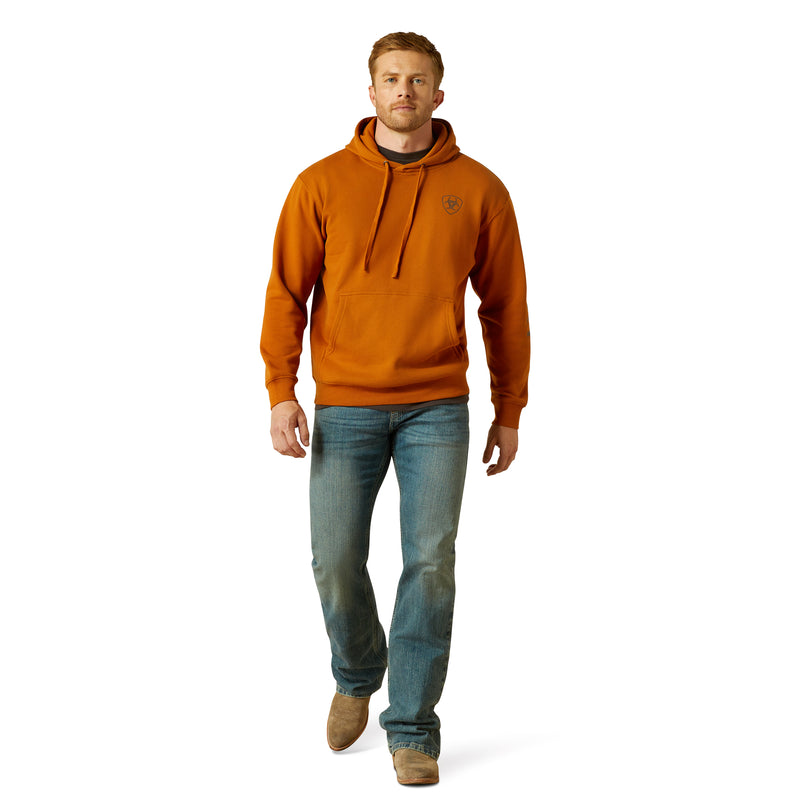 Load image into Gallery viewer, 10062669 - Ariat Men's Glazed Ginger Logo Hoodie
