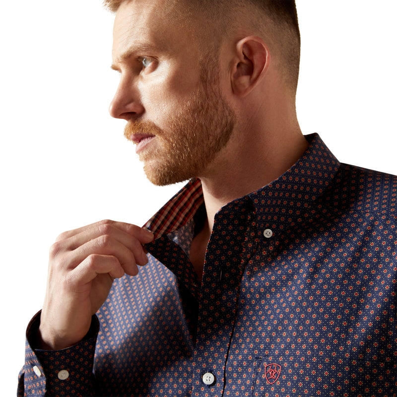 Load image into Gallery viewer, 10065808 - Ariat Men's Wrinkle Free Briggs Classic Fit Shirt

