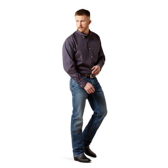 10065808 - Ariat Men's Wrinkle Free Briggs Classic Fit Shirt