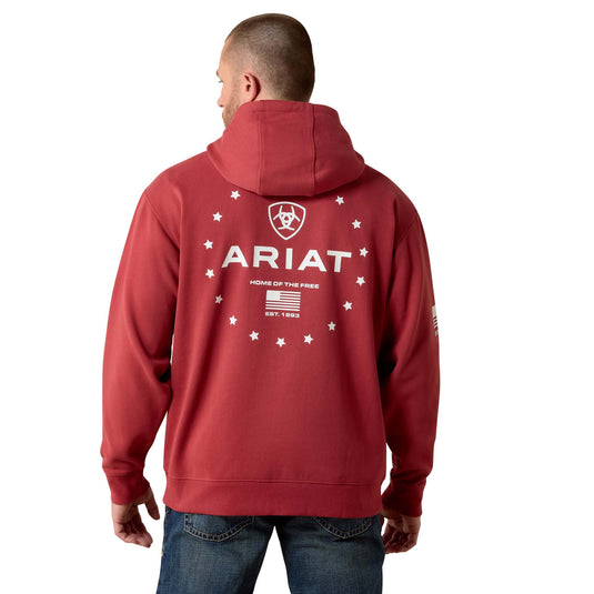 10073714 - Ariat Men's Sponsor Patriot Hoodie