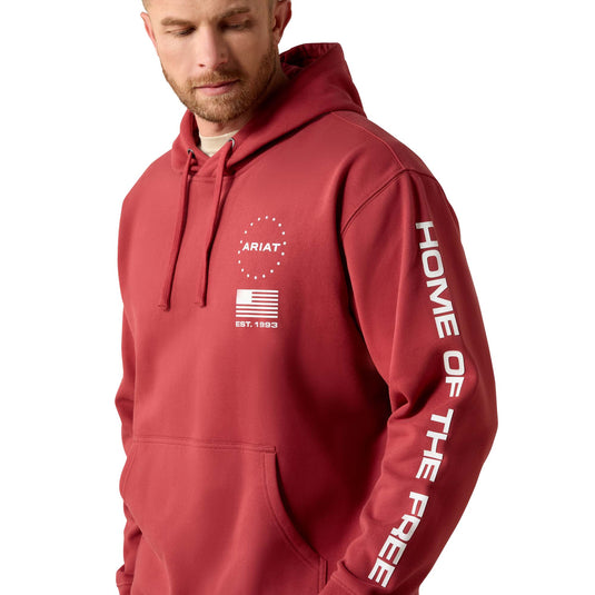 10073714 - Ariat Men's Sponsor Patriot Hoodie
