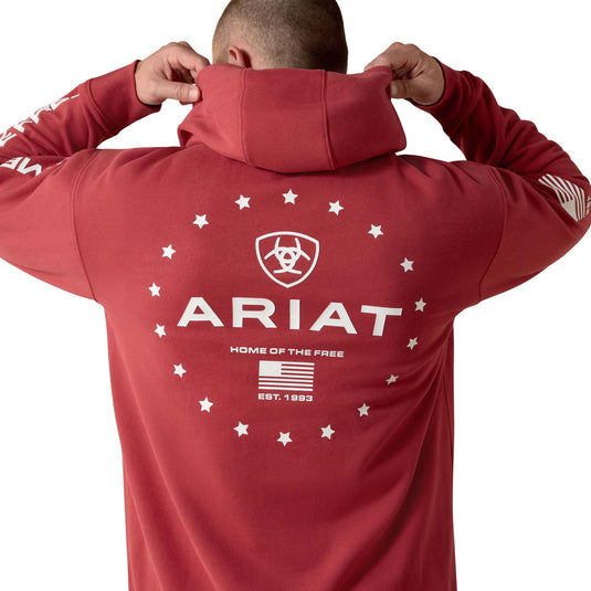 10073714 - Ariat Men's Sponsor Patriot Hoodie