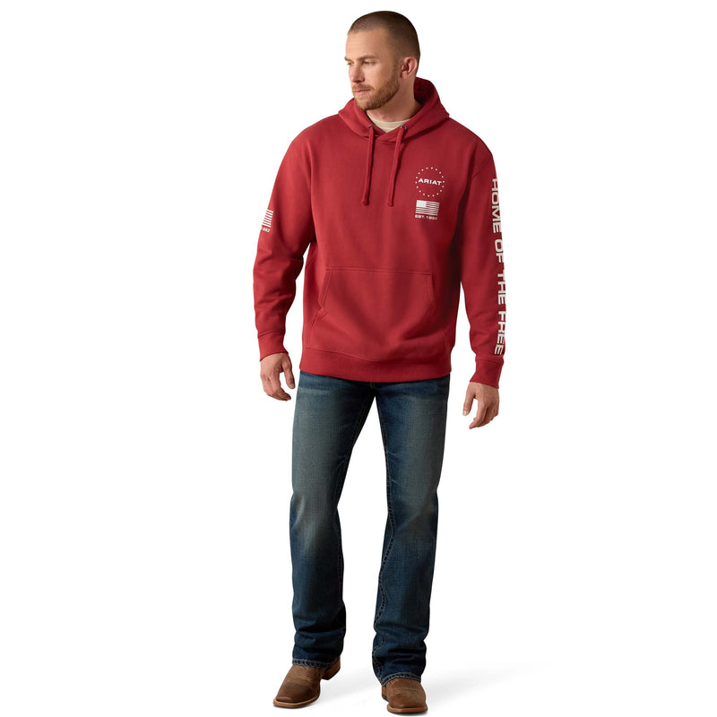 Load image into Gallery viewer, 10073714 - Ariat Men's Sponsor Patriot Hoodie
