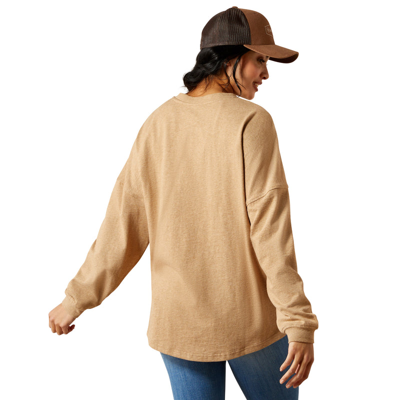 Load image into Gallery viewer, 10065866 - Ariat Women's Canvas Oversized T-Shirt
