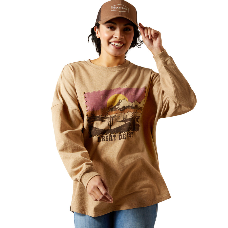 Load image into Gallery viewer, 10065866 - Ariat Women's Canvas Oversized T-Shirt
