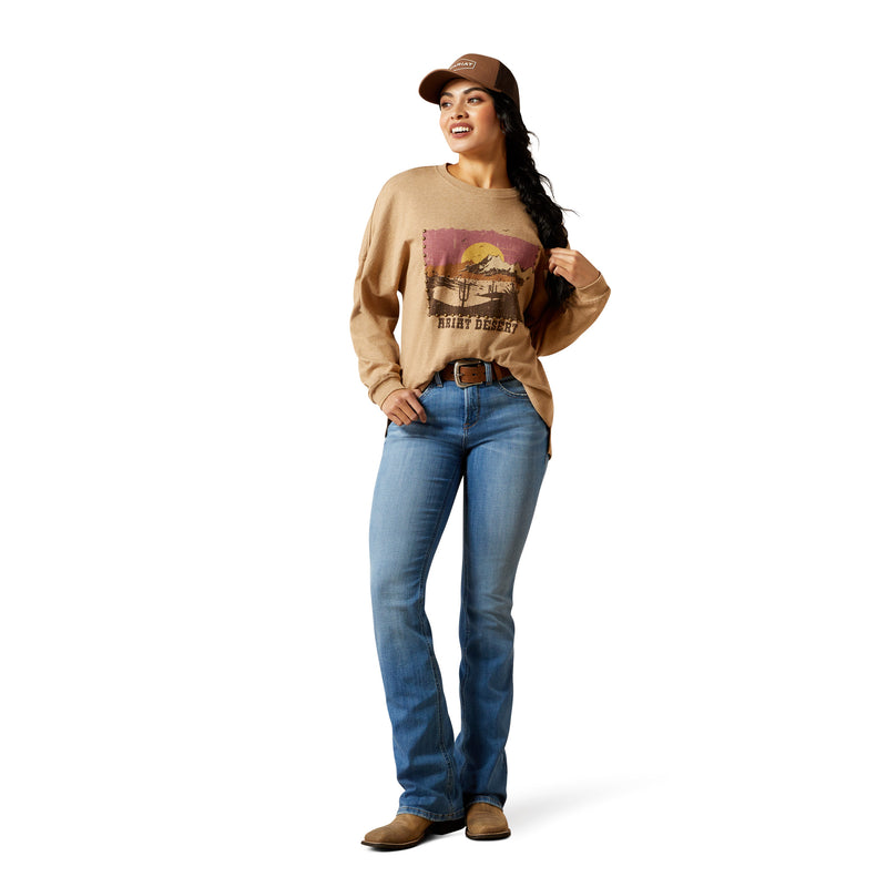 Load image into Gallery viewer, 10065866 - Ariat Women's Canvas Oversized T-Shirt
