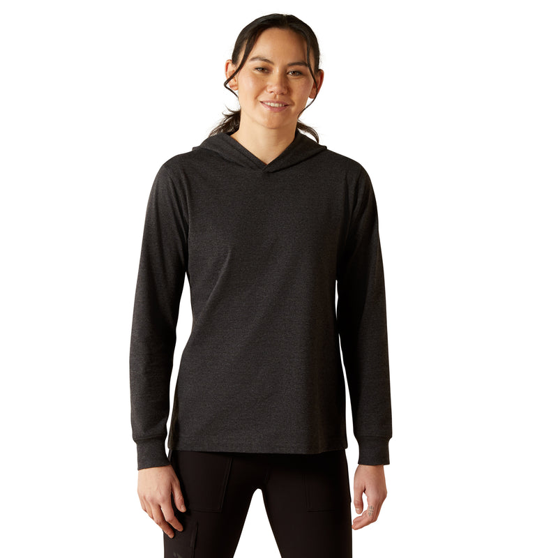 Load image into Gallery viewer, 10062698 - Ariat Women's Rebar Cotton Strong Hooded T-Shirt
