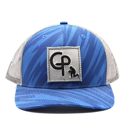 CP110 - Cowboy Prayer 3D Gray Streak Royal/Charcoal