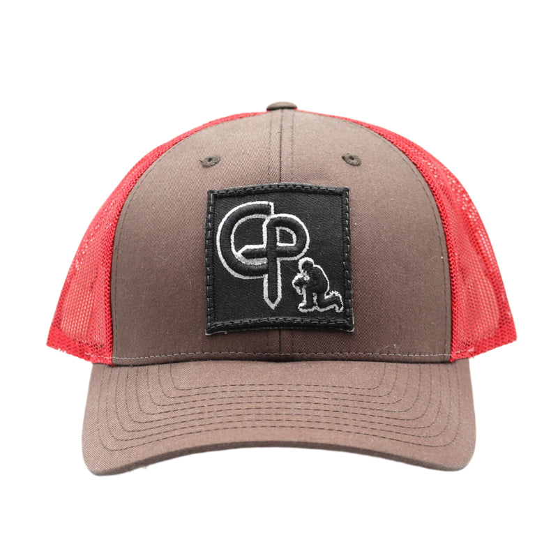 Load image into Gallery viewer, CP111 - Cowboy Prayer 3D Black Coffee/Claret Cap
