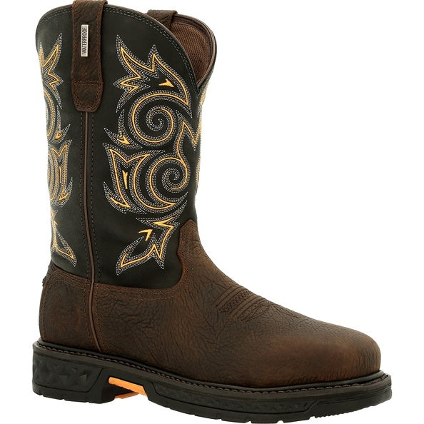 Load image into Gallery viewer, GB00437 - Georgia Boot Carbo-Tec Lt Steel Toe Waterproof Pull-On Work Boot
