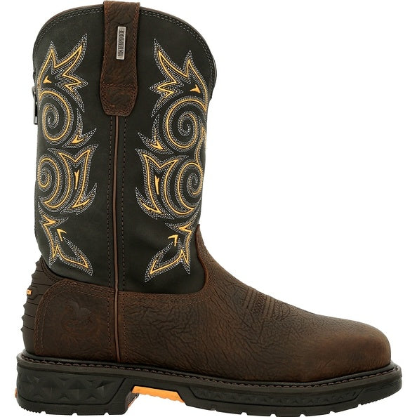 Load image into Gallery viewer, GB00437 - Georgia Boot Carbo-Tec Lt Steel Toe Waterproof Pull-On Work Boot
