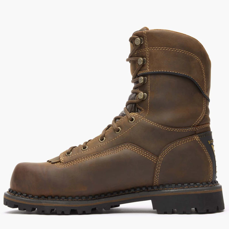 Load image into Gallery viewer, GB00473 - Georgia Boot Men's AMP LT Low Heel Logger Composite Toe Waterproof Work Boot
