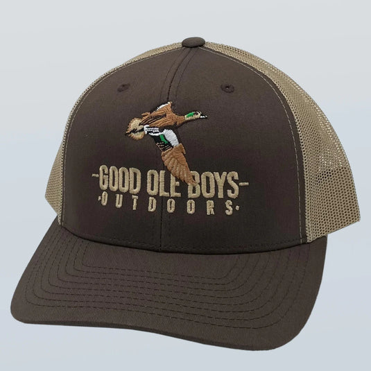 GOB004A - Good Ole Boys Wigeon Duck Brown/Khaki Hat