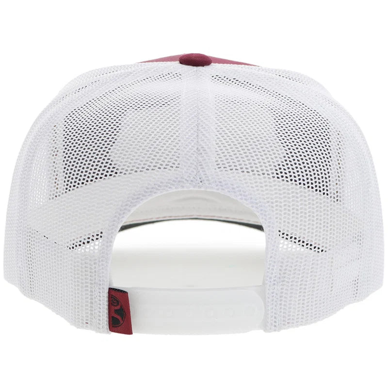 Load image into Gallery viewer, 2422T-RDWH - Hooey "Diamond" Hat Red/White w/Black/White/Tan Patch
