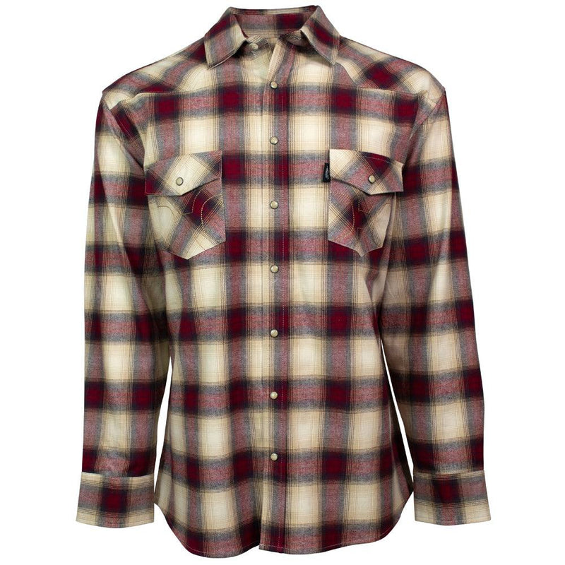 Load image into Gallery viewer, HF1002CRRD - Hooey Men&#39;s Cream/Red Flannel
