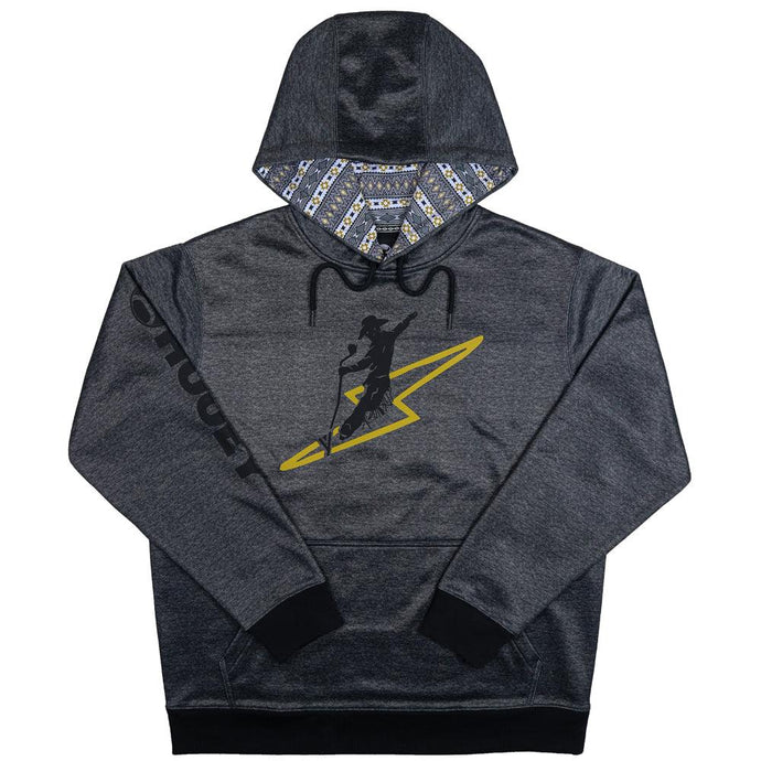 HH1179CH - Hooey Buzz Heather Charcoal Hoody
